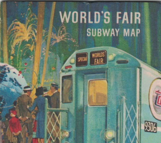 World's Fair Subway Map illustration