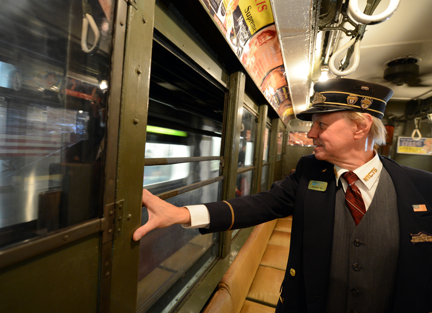 Conductor on Lo-V Car