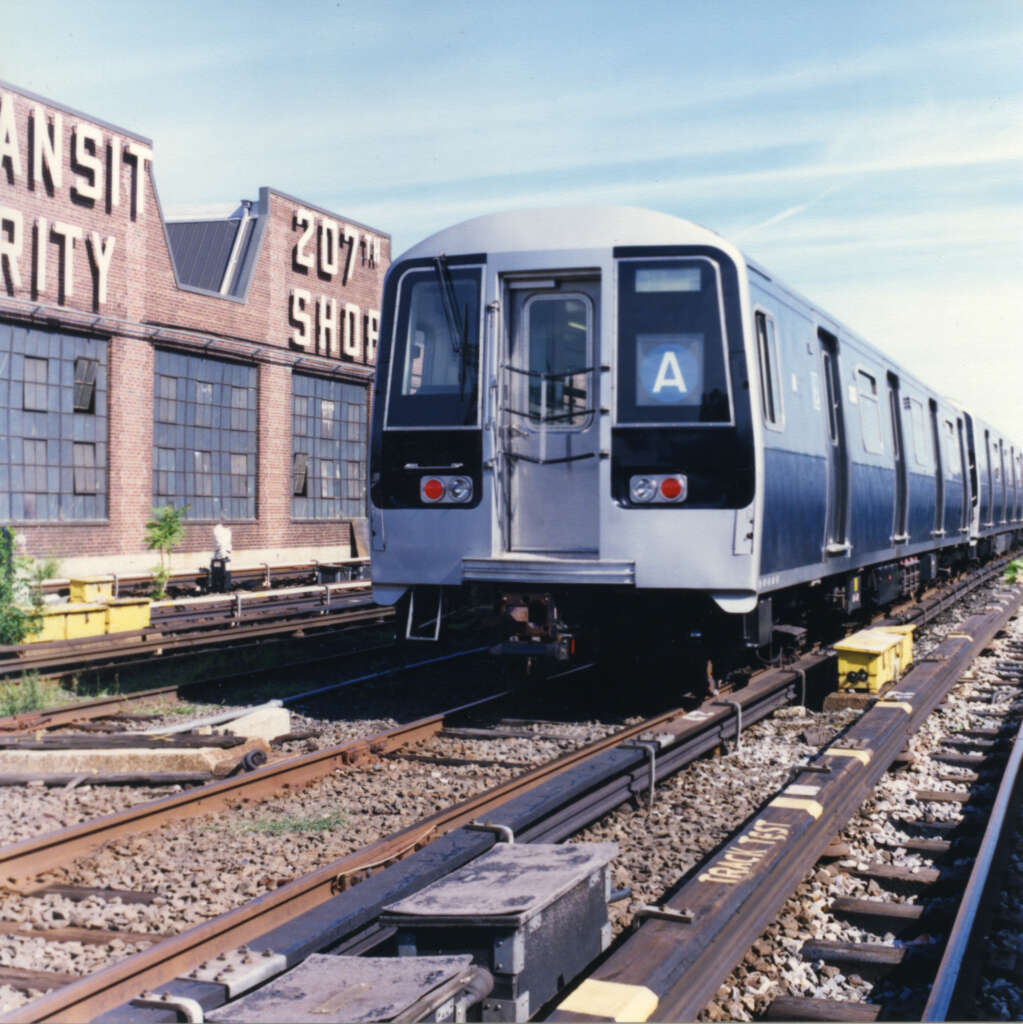 R110B at the 207th Street Yard, c. 1990s