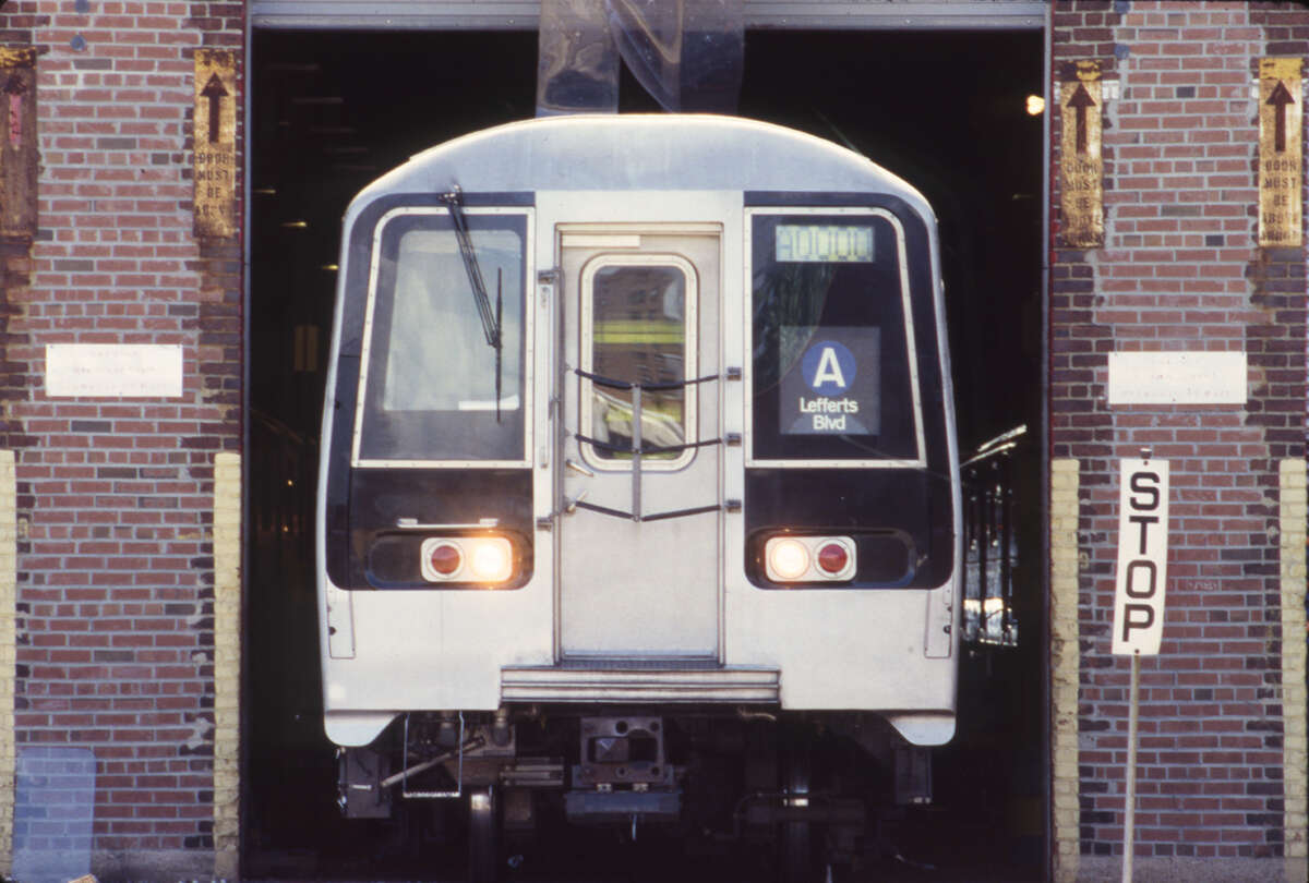 R110B in a yard, 1994